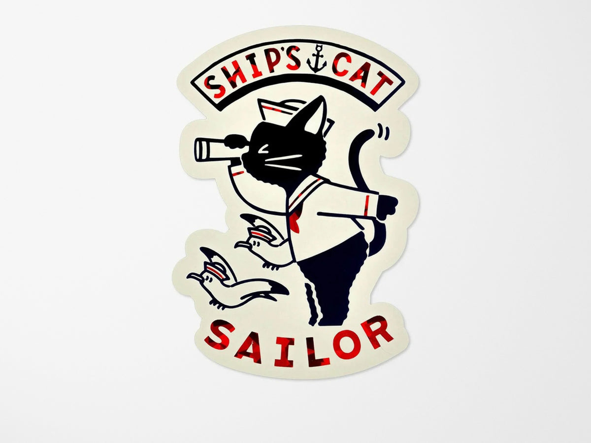 Rokkaku x ObiWan Sticker - Ship's Cat