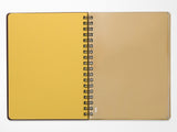 Rollbahn Cap-Martin Spiral Notebook Dark Blue