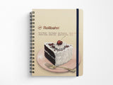 Rollbahn Devil's Food Cake Spiral Notebook