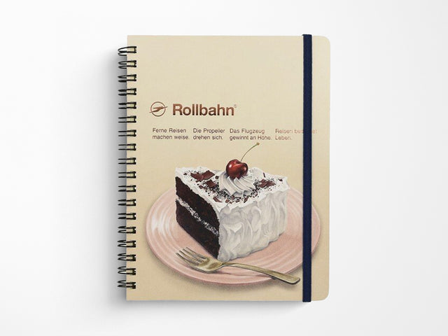 Rollbahn Devil's Food Cake Spiral Notebook