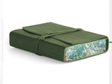 Roma Lussa Leather Journal - Green