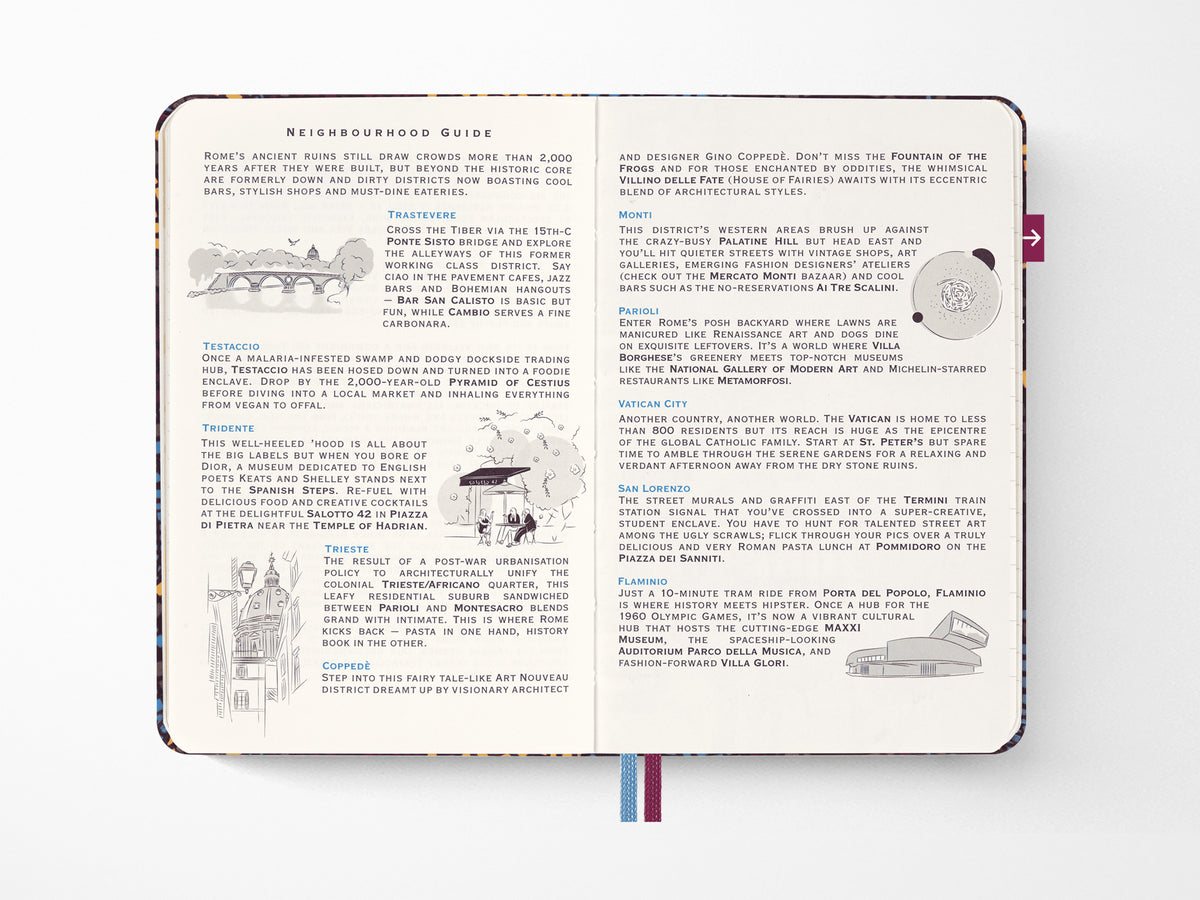 Rome Travel Guide LUXE x Moleskine
