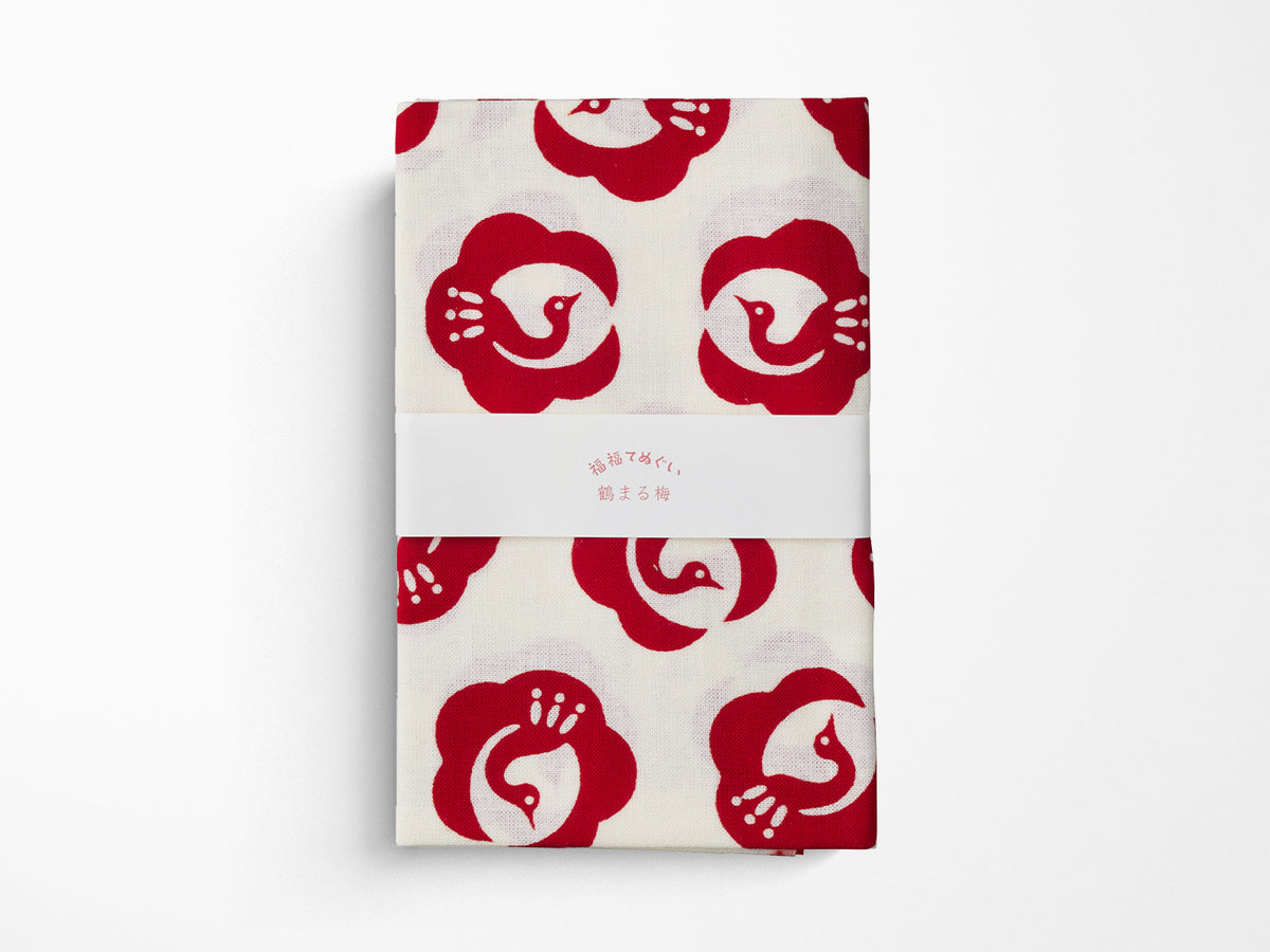 Sailor Pro Gear - Sailor X Kamawanu 'Tsurumaru-Ume' Fountain Pen & Tenugui Set Limited Edition