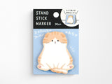 Scottish Fold Belly Sticky Memo Pad