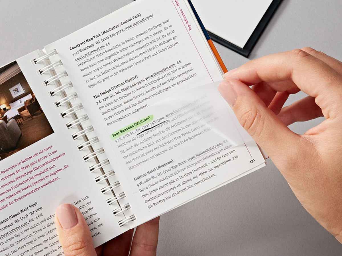 Semikolon Transparent Sticky Notes