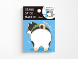 Shiba Inu Butt Sticky Memo Pad
