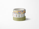 Spring Meadow Washi Tape - Set of 3 Designs