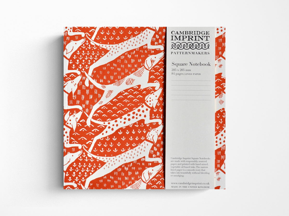 Square Notebook with Lined Paper