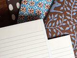 Square Notebook with Lined Paper