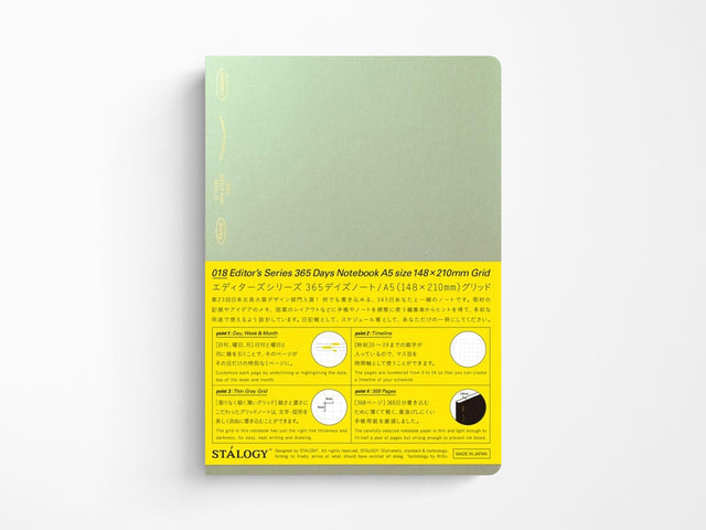 Stalogy Limited Edition Notebook - Aurora Green
