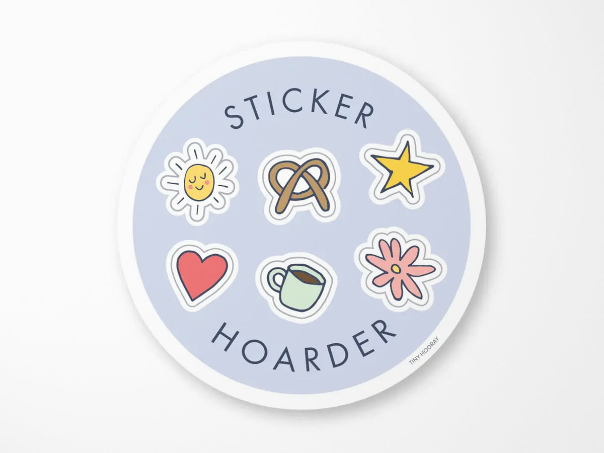 Sticker Hoarder Sticker