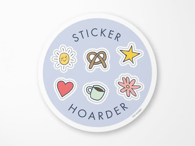 Sticker Hoarder Sticker