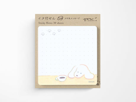 Sticky Notes - Coffee and Dog