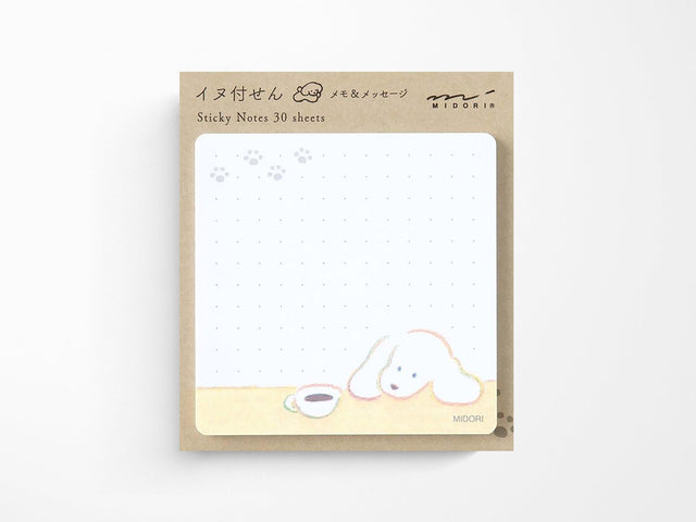 Sticky Notes - Coffee and Dog