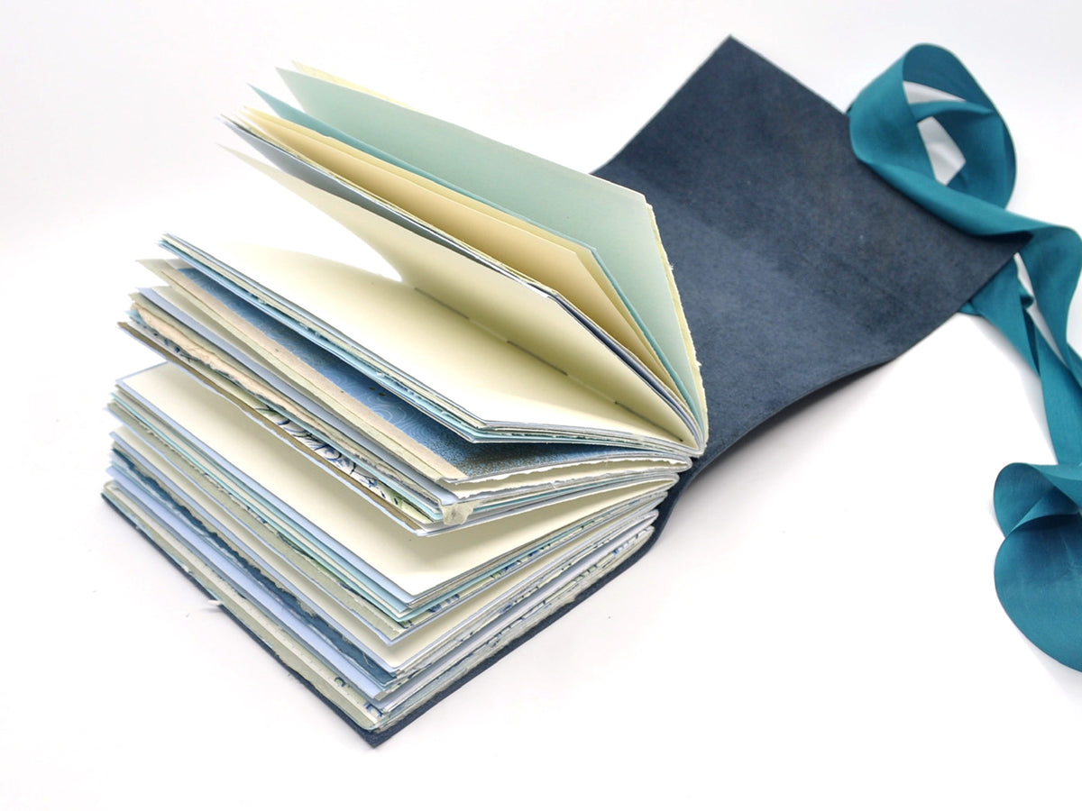 Summer Day One of a Kind Leather Journal