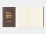 TRAVELER'S Notebook Card Size 20th Anniversary Set - Black