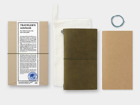 TRAVELER'S Notebook Regular Size - Olive