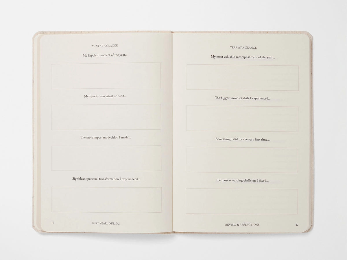 The Best Year Journal - Express Format