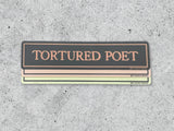 Tortured Poet Vinyl Sticker