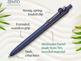 Uni-Ball Zento Gel Pen Set of 4 - Muted