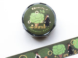 Walk In The Woods Gold Foil Washi Tape