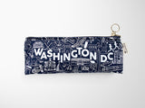 Washington DC Pencil Pouch - Navy