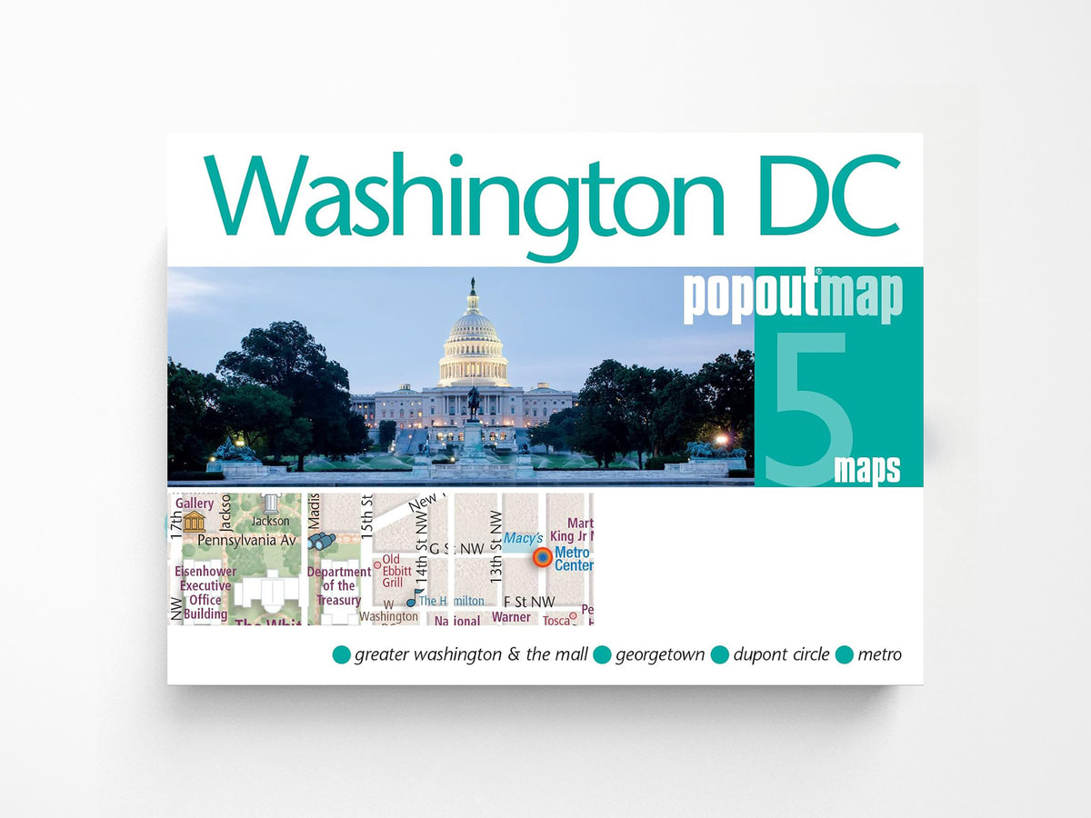 Washington DC Popout Map