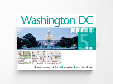 Washington DC Popout Map