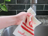 Washington DC We the Produce Flag Sponge Cloth