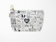 Washington DC Zipped Pouch - Natural