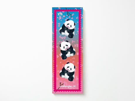 Washington D.C. Stamp Bookmark Panda