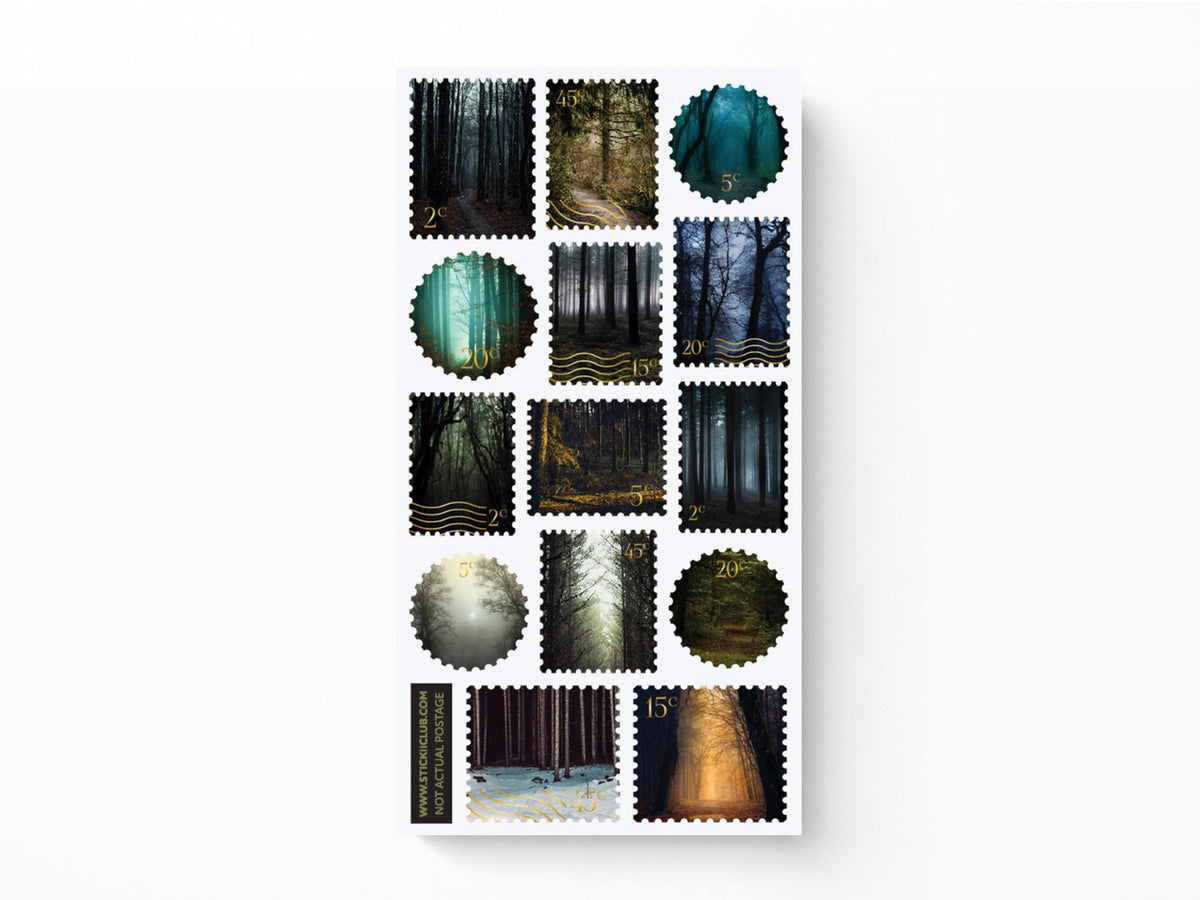 Wildwood Wonder Stamps Sticker Sheet