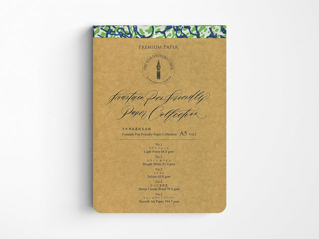 Yamamoto A5 Fountain Pen Friendly Paper Collection - Vol. 2