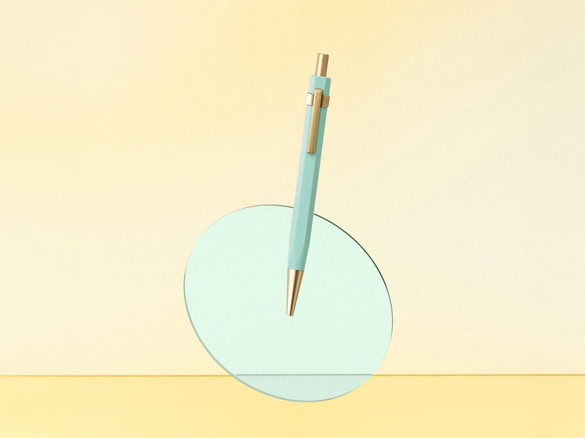 Ystudio Ocean Sustainable Ballpoint Pen - Teal Green