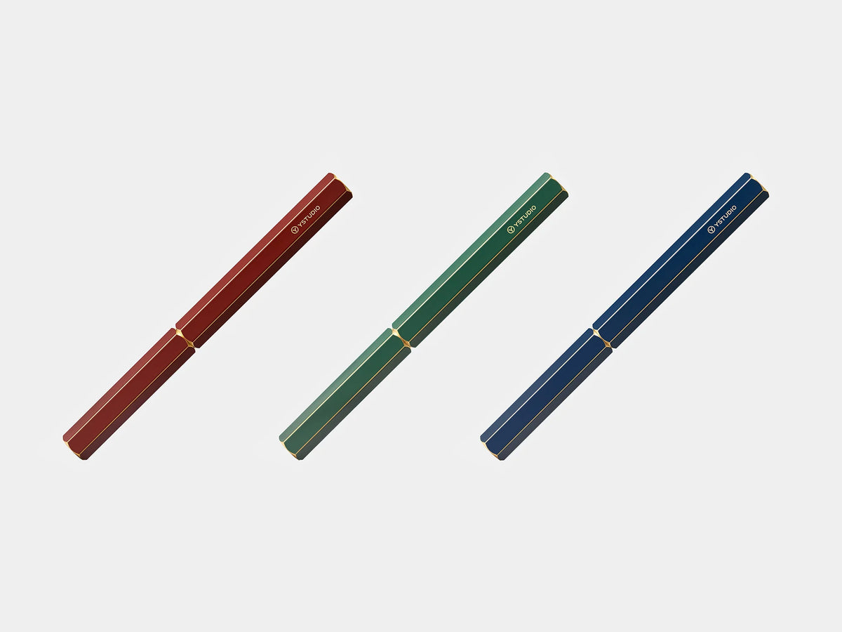 Ystudio Revolve Fountain Pen - Blue