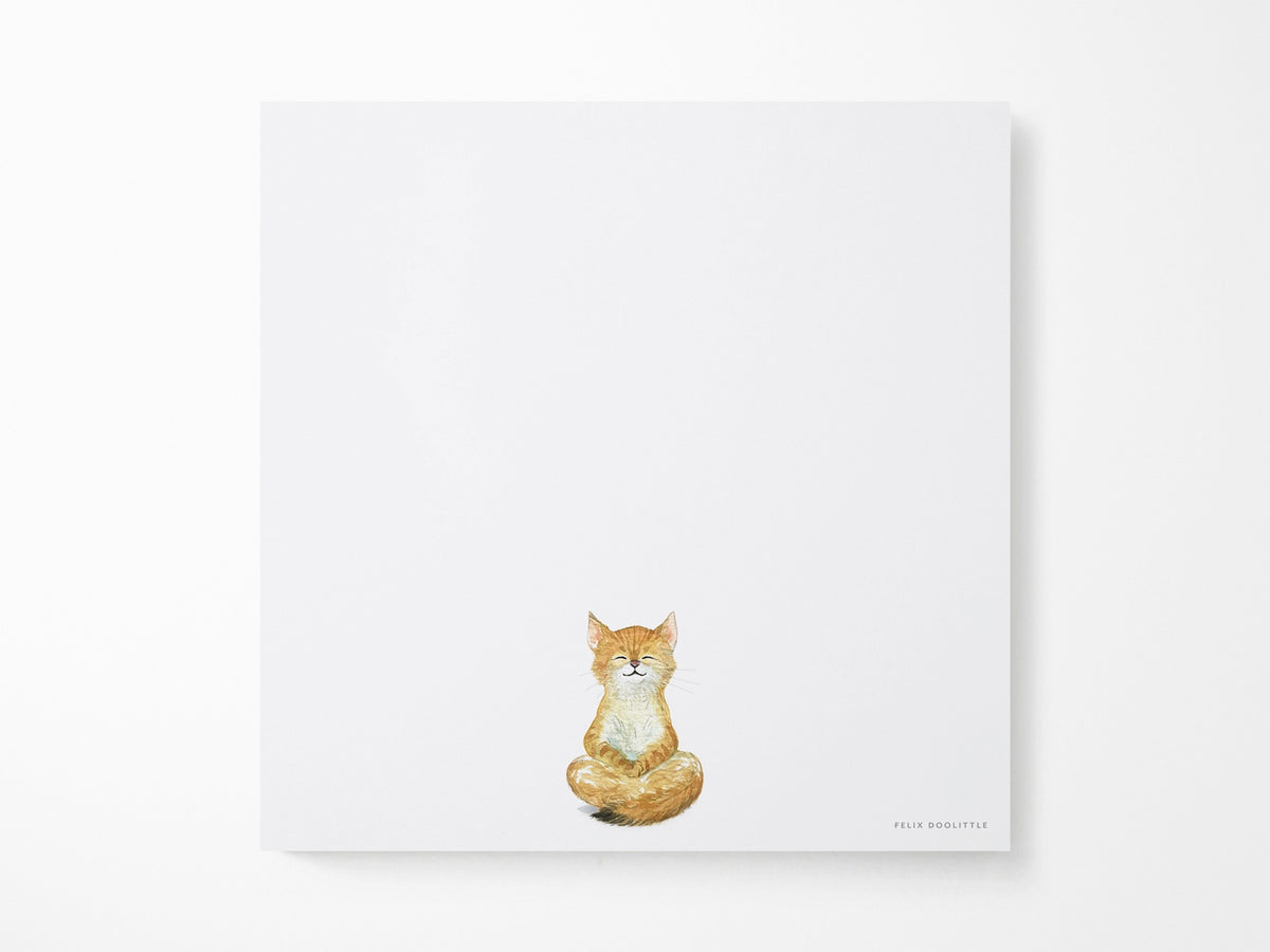 Zen Cat Notepad