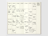 017 Free Diary Monthly Refill TRAVELER'S Notebook - Regular Size