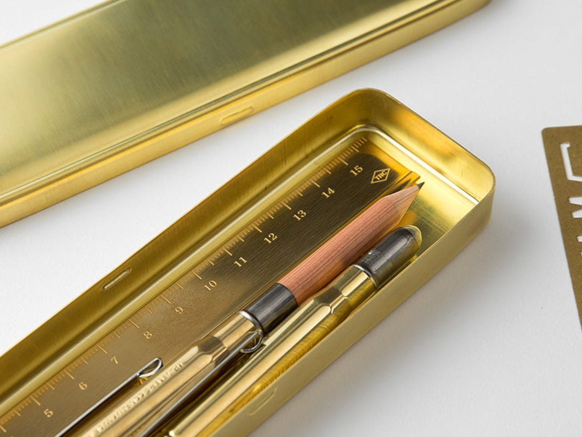 Brass Pen Case