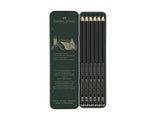 Faber Castell Pitt Graphite Matte Pencils, Set of 6