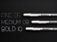Gelly Roll Opaque White Gel Pen