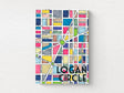 Logan Circle Art Map Greeting Card