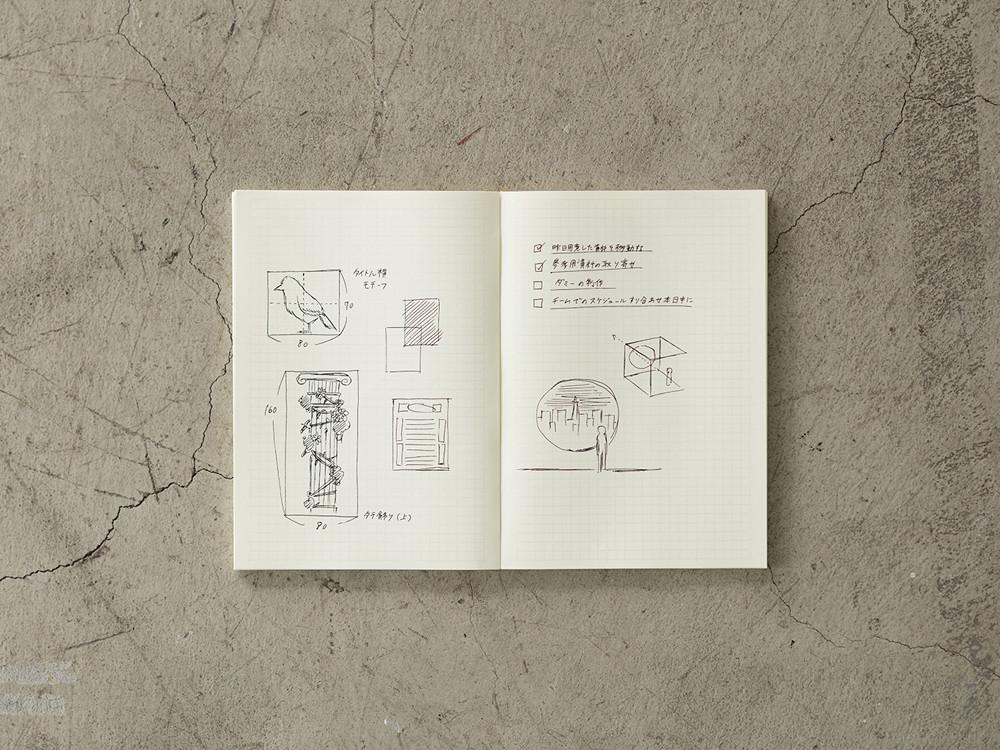 MD Notebook A5 Grid B