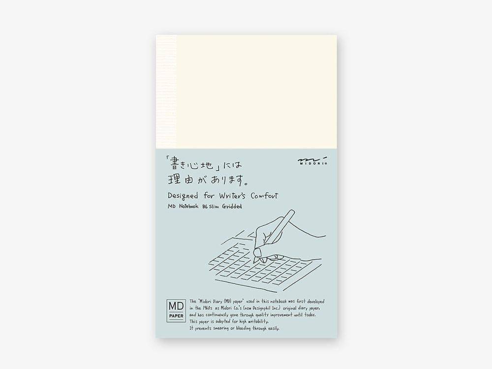 MD Notebook B6 Slim Grid B