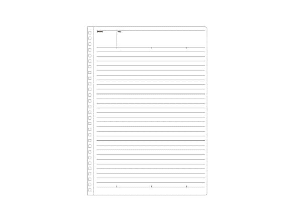 Maruman Mnemosyne Notebook N199A - A4 Lined