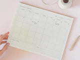 Monthly Overview Planner Notepad