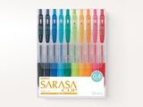 Zebra Journaling Set - 7 Mildliner Highlighters + 7 Sarasa Clip Gel Pens