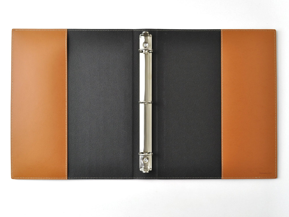 Italian Leather 3-Ring Binder