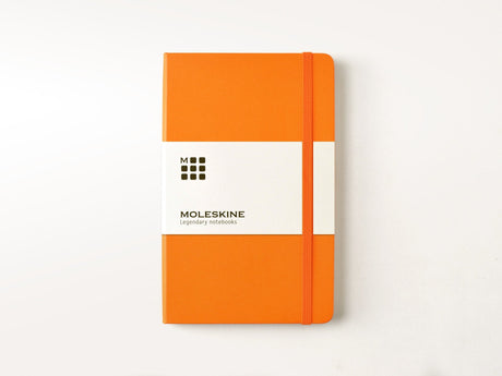 Moleskine Classic Hardcover Notebook - True Orange