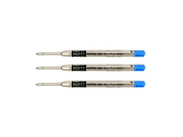 Retro 51 Ballpoint Pen Refill Pack of 3