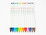 Zebra ClickArt Retractable Marker Pens Set of 12 - Standard